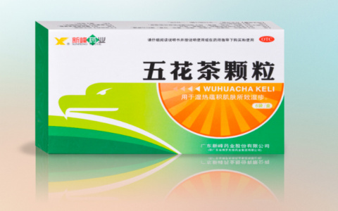 五花茶颗粒