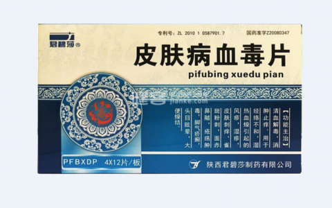 皮肤病血毒片